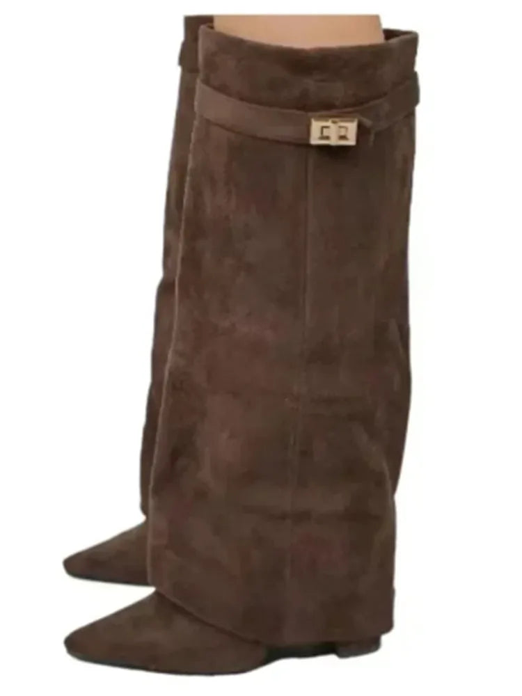 Estee Lumière Suede Boots