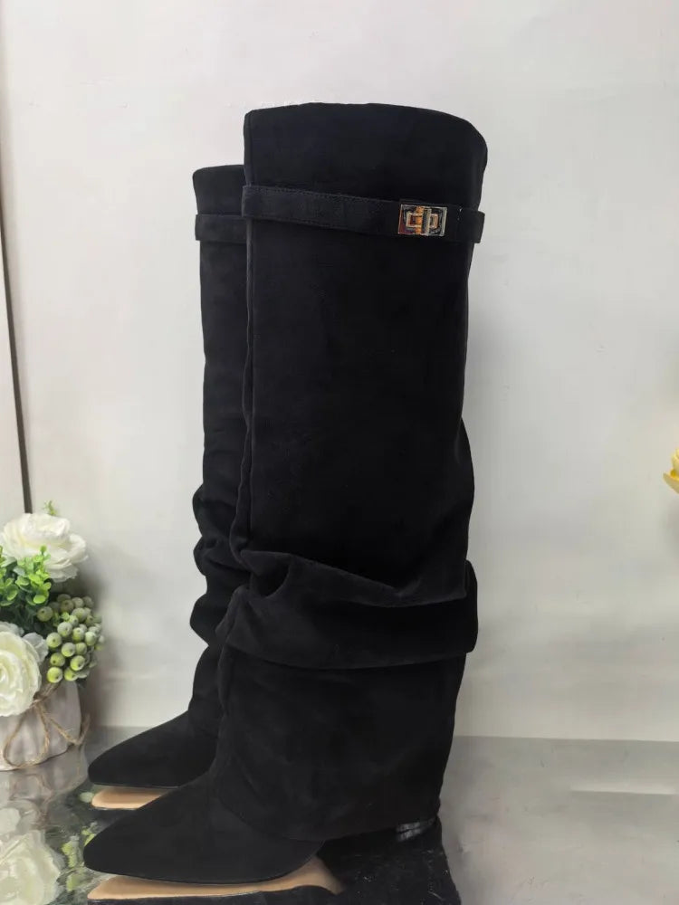Estee Lumière Suede Boots