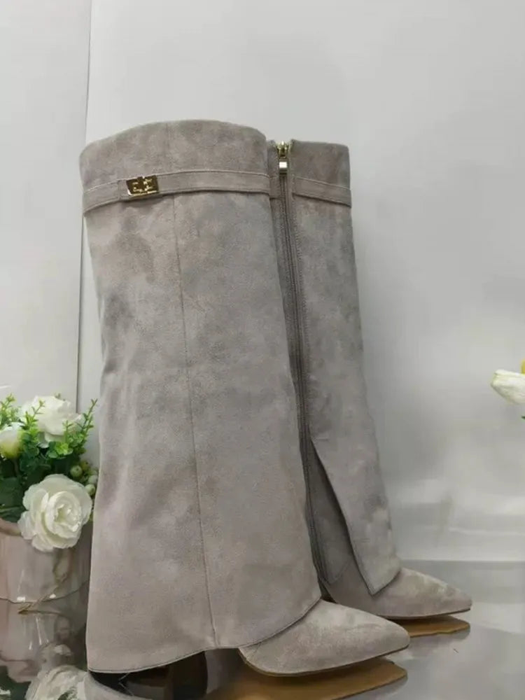 Estee Lumière Suede Boots