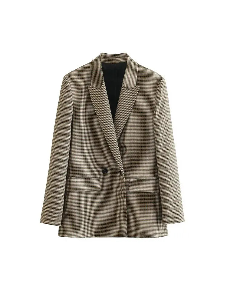 Estee Classic Houndstooth Blazer