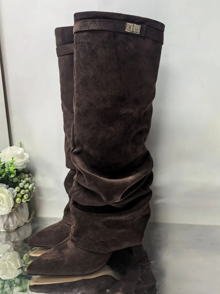 Estee Lumière Suede Boots
