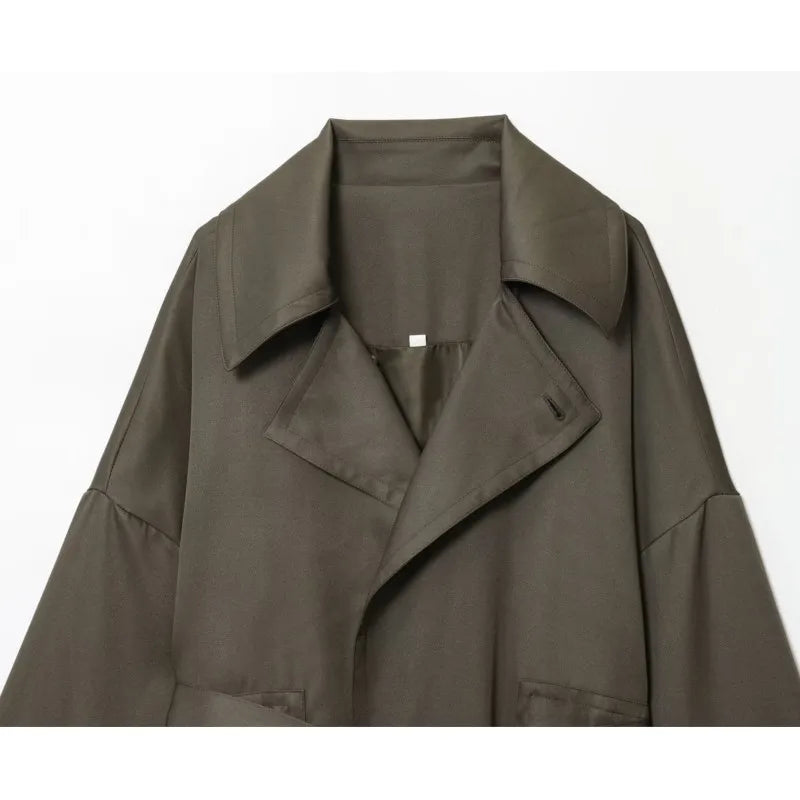 Estee Lily Trench Wide Leg Set