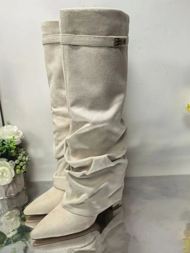 Estee Lumière Suede Boots